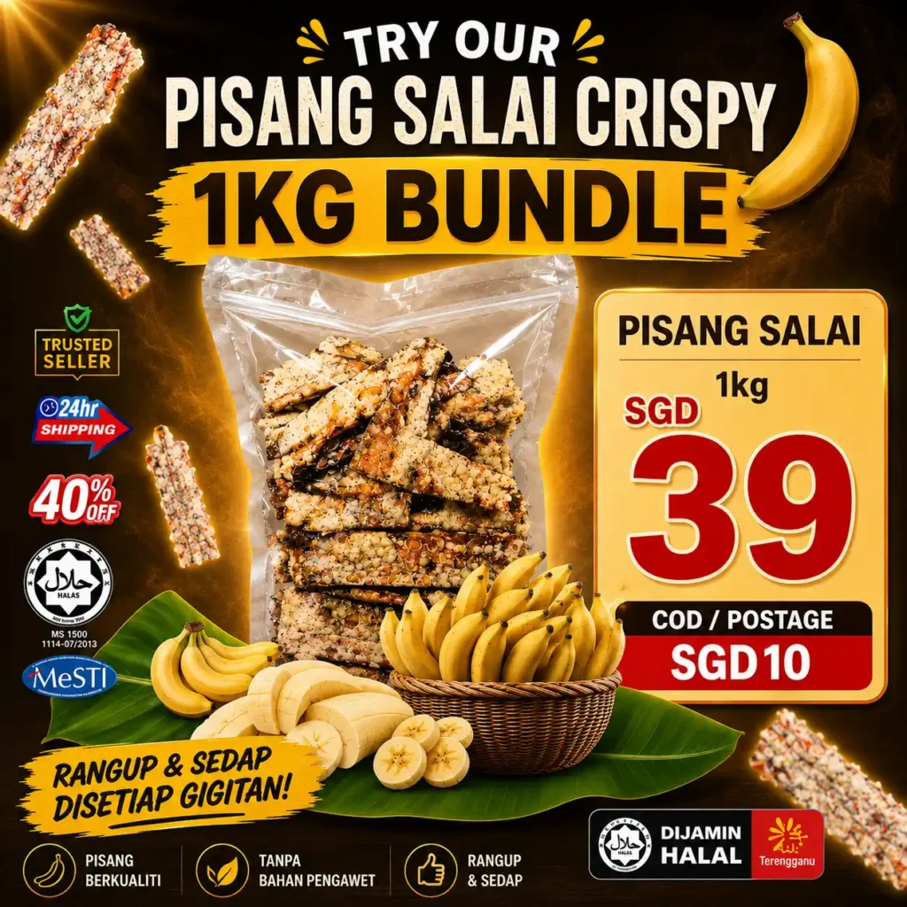 1kg Pisang Salai