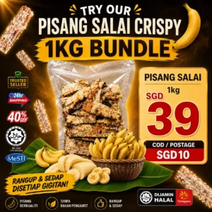 1kg Pisang Salai