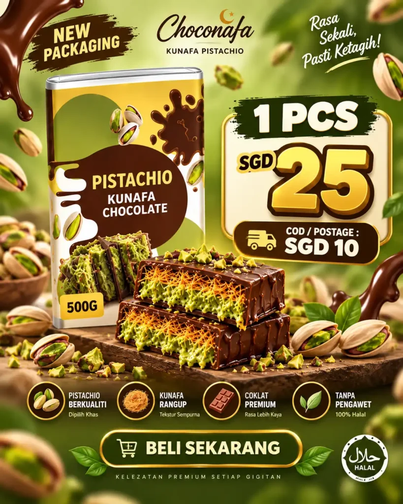 KUNAFA PISTACHIO - 1PCS